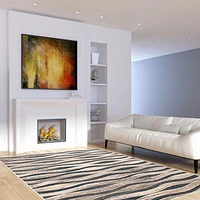 Tapis ECARPET Neela Ivoire