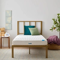 Matelas Lucid Refresh en mousse à mémoire de forme infusée de gel de 6 po, sensation ferme, matelas de reine