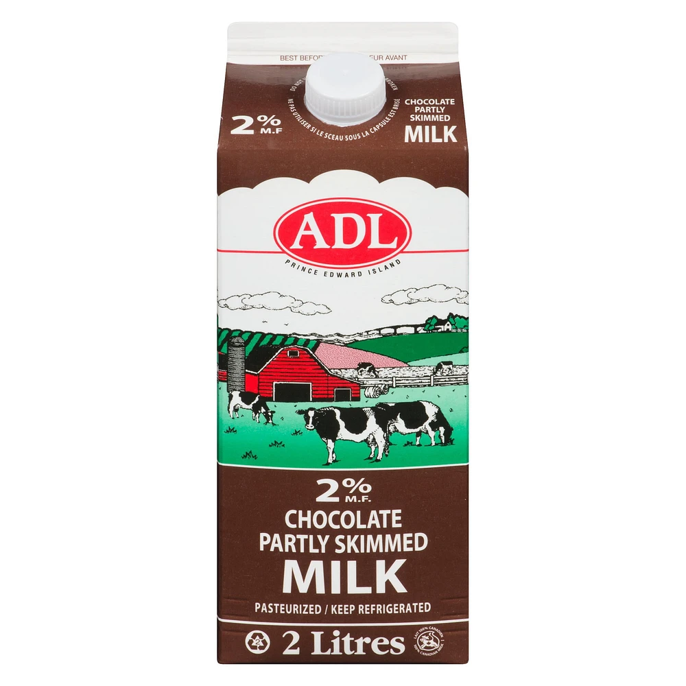 ADL 2% Chocolate Milk, ADL 2% Choc Milk Carton 2L