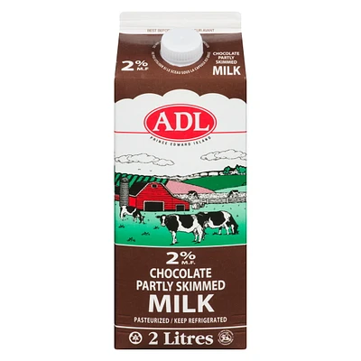 ADL 2% Chocolate Milk, ADL 2% Choc Milk Carton 2L