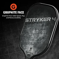 ONIX Stryker 4 Graphite Black Pickleball Paddle