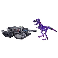 Transformers Generations War for Cybertron, emballage avec spoiler (divulgâcheur) inspiré de la trilogie, classe Leader, dès 8 ans, 17,5 cm