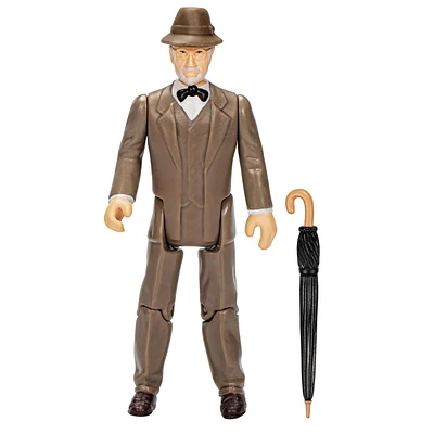 Indiana Jones et la dernière croisade Retro Collection, figurine Dr Henry Jones de 9,5 cm, jouets pour enfants à partir de 4 ans