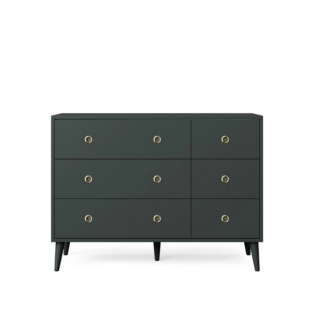 Novogratz Harper 6-Drawer Storage Dresser