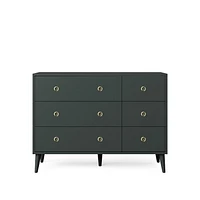Novogratz Harper 6-Drawer Storage Dresser