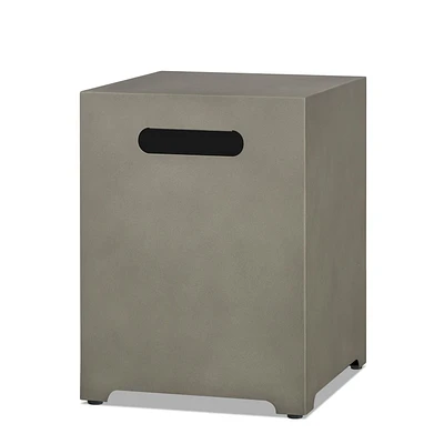 Cache réservoir de propane en Gris