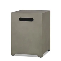 Cache réservoir de propane en Gris