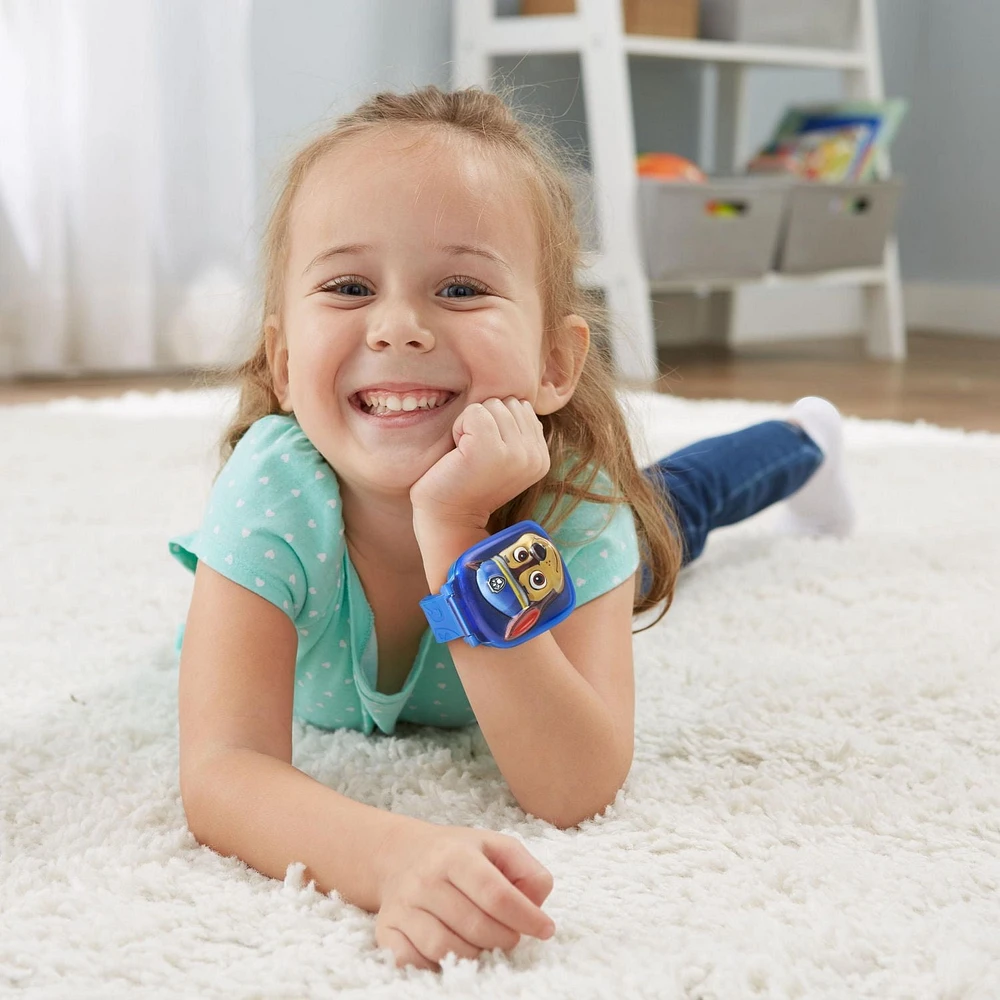 VTech PAW Patrol: Pat’Patrouille - La montre-jeu interactive - Chase - Version française 3-6 Ans
