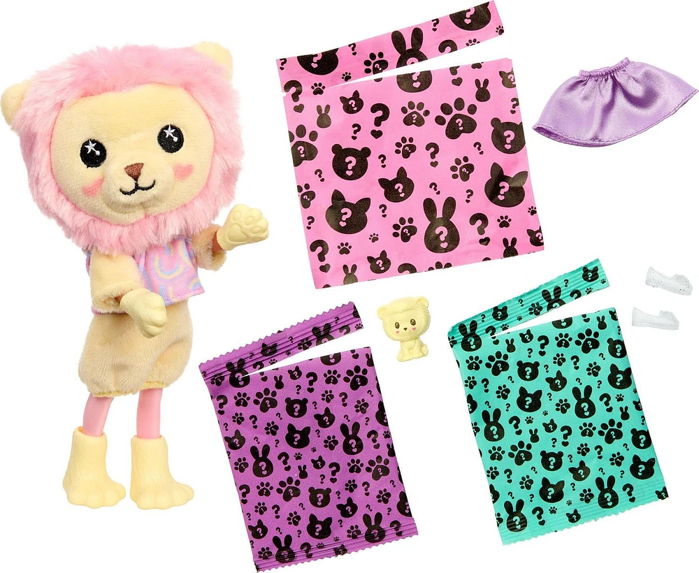 Barbie-Cutie Reveal T-Shirt Confort-Poupée Chelsea et accessoires
