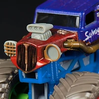 Monster Jam, Official Grave Digger Monster Truck, Die-Cast Vehicle, 1:64 Scale, Kids Toys for Boys Ages 3 and up