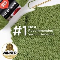 Red Heart® Super Saver® Yarn, Solid, Acrylic #4 Medium, 7oz/198g, 364 Yards, Durable yarn