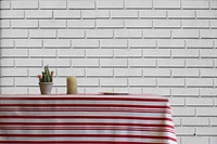 Nappe à rayures 100 % coton Broadway de Fabstyles
