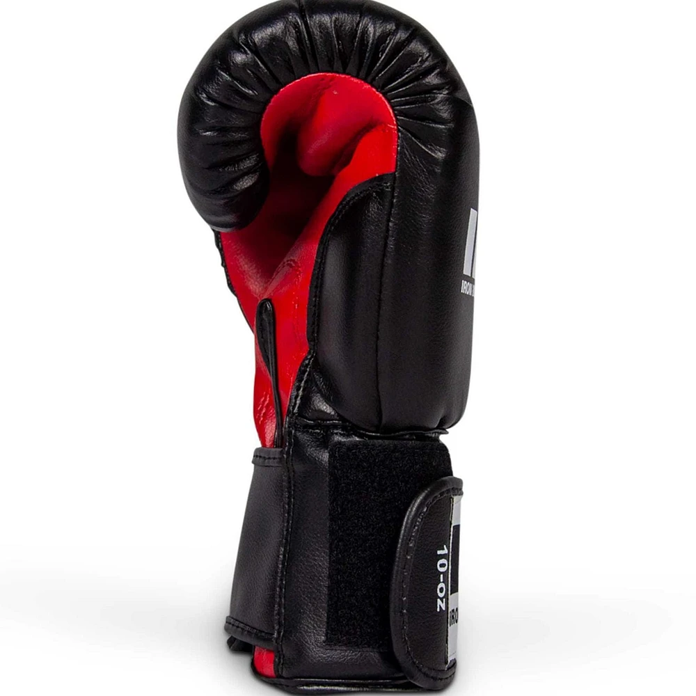 Gants de boxe IBF Training Series - 10 oz. -Rouge et noir