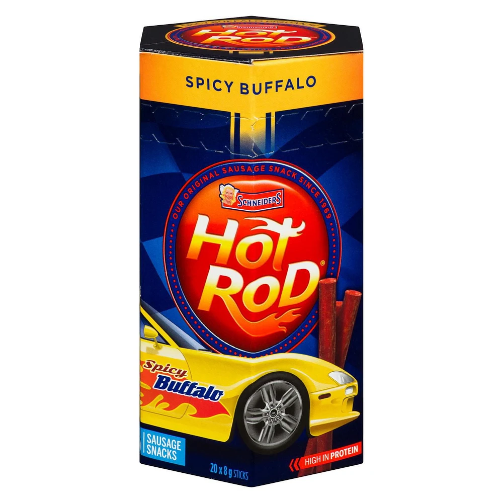 Schneiders Hot Rod Sausage Snacks Spicy Buffalo
