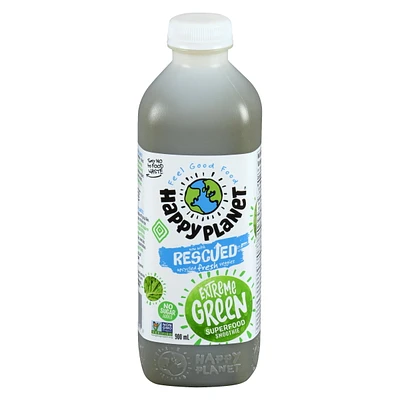 Smoothie aux fruits Vert xtrême de Happy Planet avec spiruline et moringa