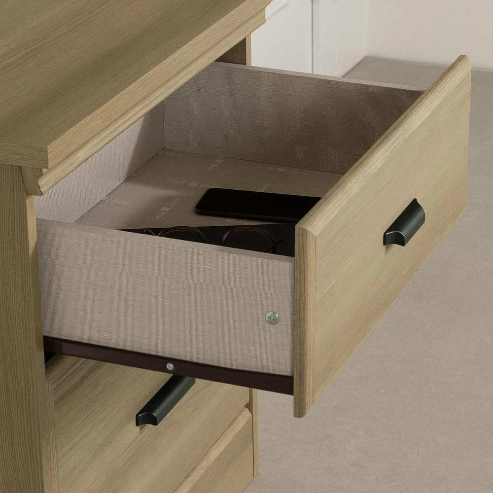 Table de chevet 2 tiroirs de la collection Versa South Shore