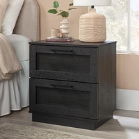 Sauder La Collection Tiffin Line Chevet, Finition Raven Oak, 433511