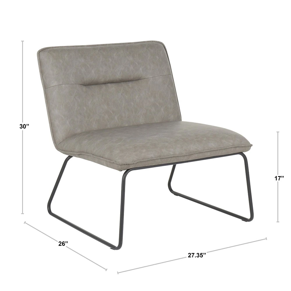 Chaise d'appoint industriel Casper de LumiSource