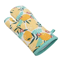 Hometrends single printed oven mitt 7"x13", Single oven mitt, 7"x13"