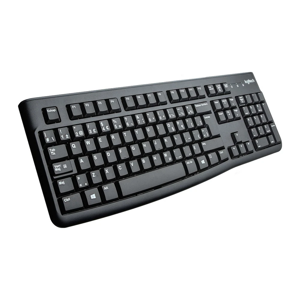 Logitech K120 Keyboard (French) Black