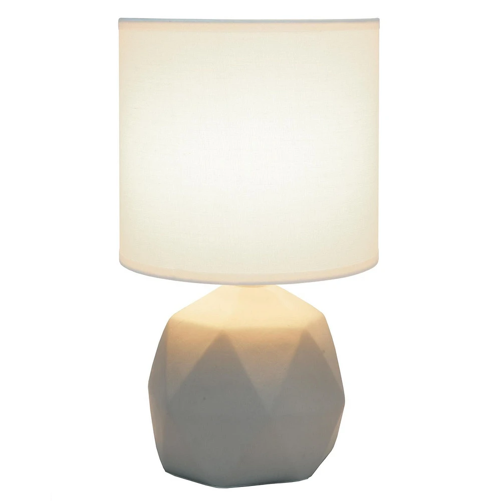 Lampe en béton géométrique Simple Designs