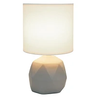 Lampe en béton géométrique Simple Designs