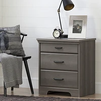Meubles South Shore, collection Versa, Table de nuit avec station de chargement