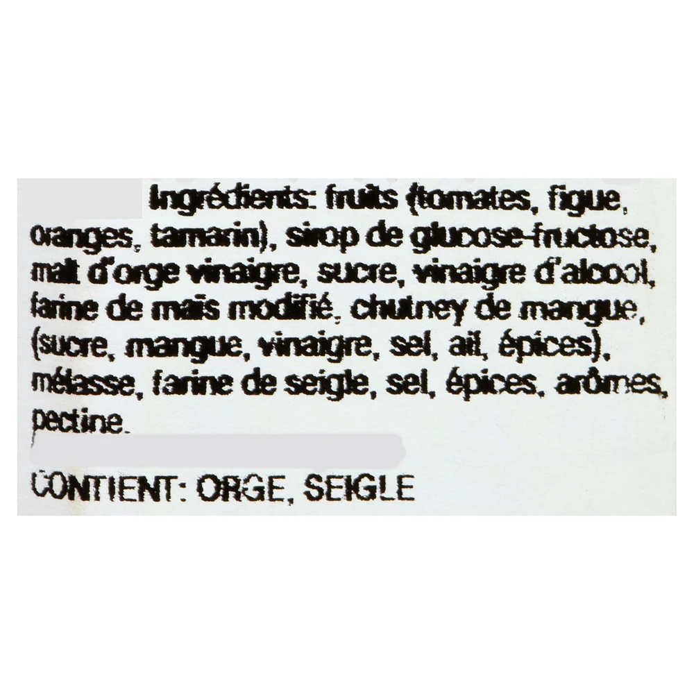 HP Sauce Fruitée Sauce brune douce et piquante
