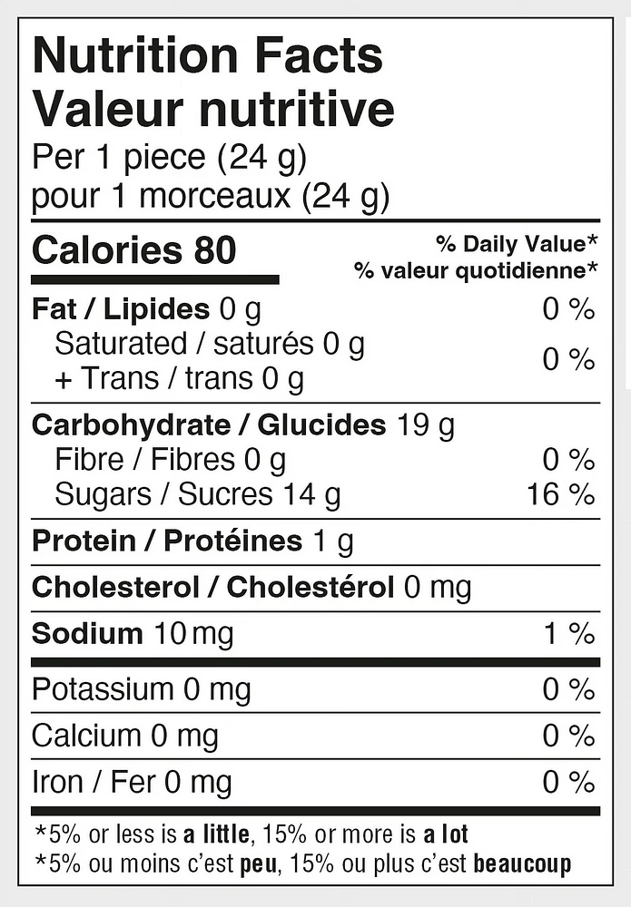 Campside Giant Rainbow Twisties Marshmallows, 700Gr