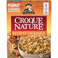 Quaker Harvest Crunch Original Granola Cereal, 1.4kg