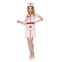 PARTYHOLIC NOT SO NICE NURSE COSTUME (MEDIUM)