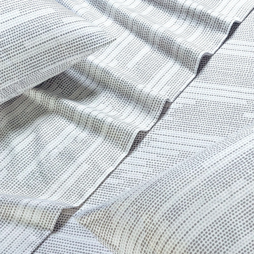 SOCIAL STANDARD by sanctuary 4 Piece Sheet Set, Recycled Microfiber, Wrinkle Resistant, Eco Friendly and Easy Care