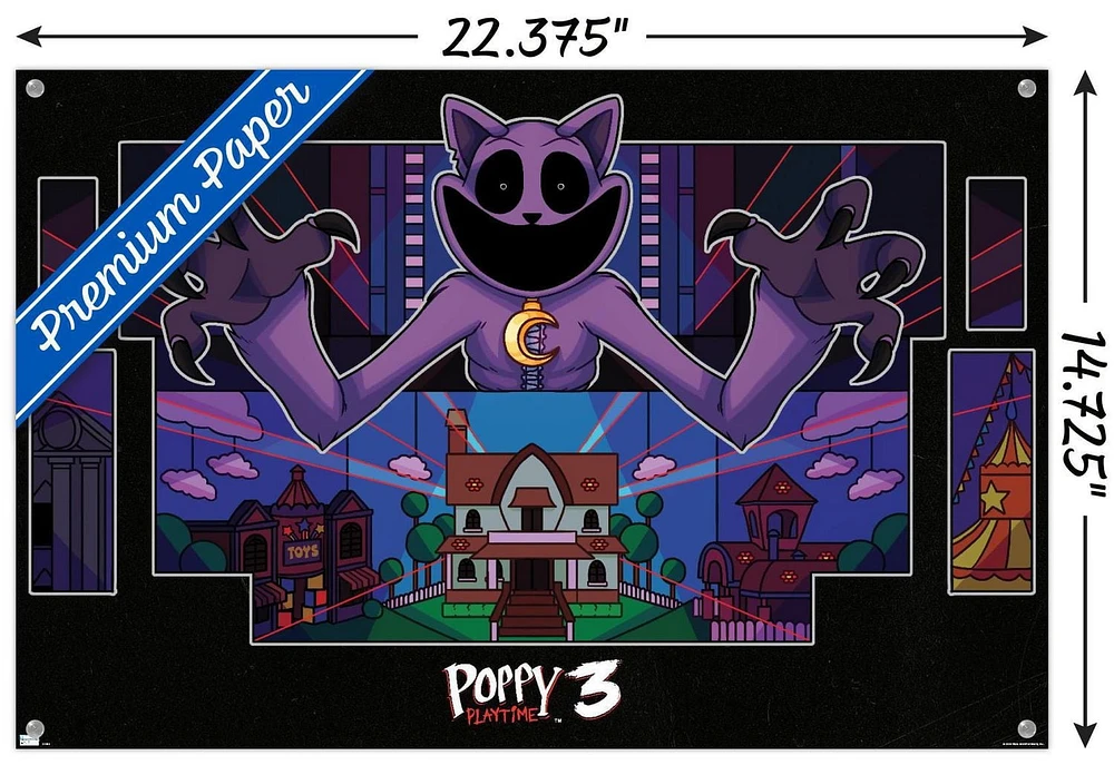 Poppy Playtime: Chapter 3 - Strings Wall Poster, 22.375" x 34"