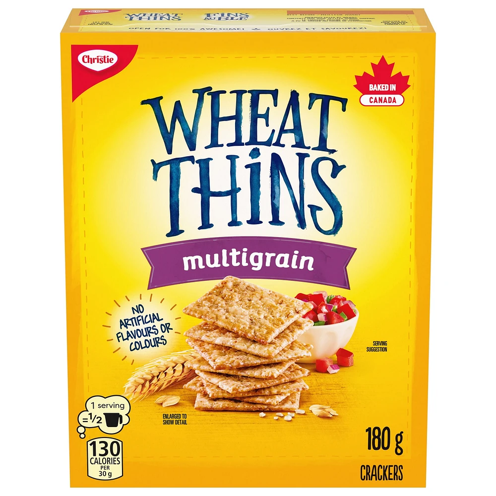 Wheat Thins MultigrainCrackers, 180 g