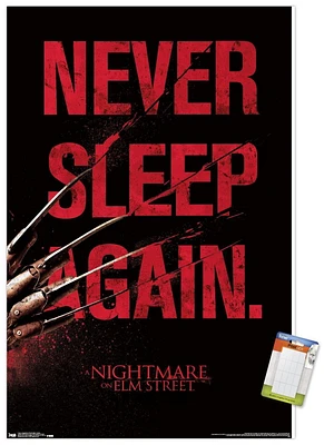 A Nightmare on Elm Street - Sleep Wall Poster, 22.375" x 34" Framed