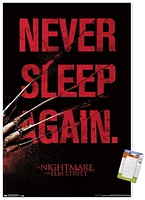 A Nightmare on Elm Street - Sleep Wall Poster, 22.375" x 34" Framed