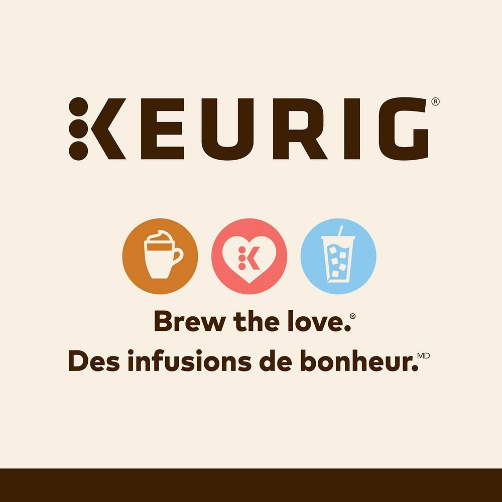 Keurig® Tasse de voyage facetté bronze 14oz