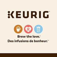 Keurig® Tasse de voyage facetté bronze 14oz