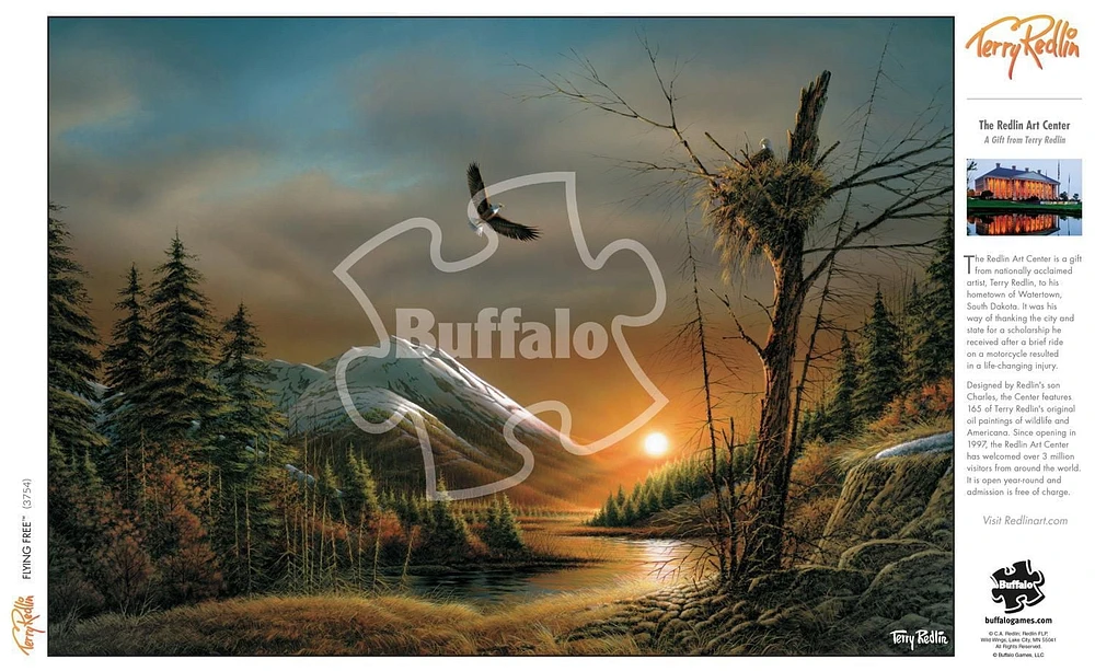 Buffalo Games - Le puzzle Terry Redlin - Flying Free - en 500 pièces