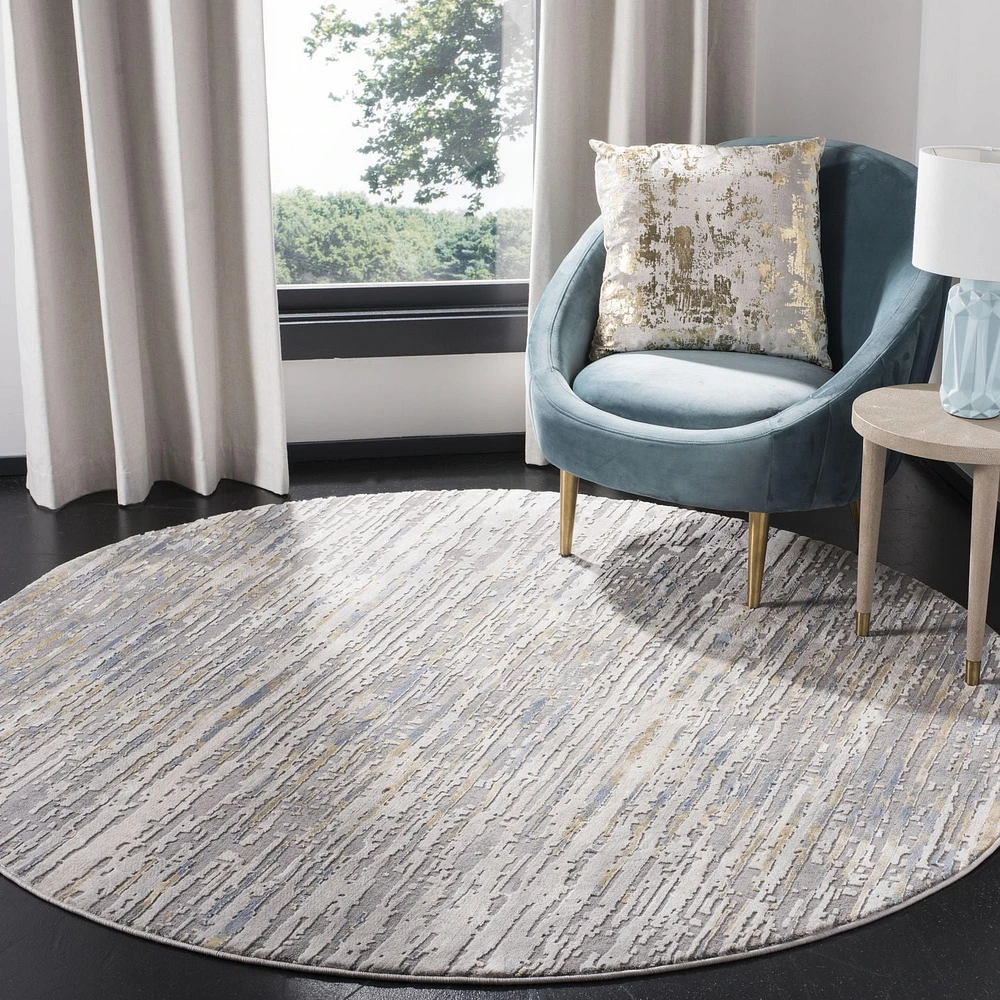 SAFAVIEH Meadow Carolus Tapis Abstrait rayé