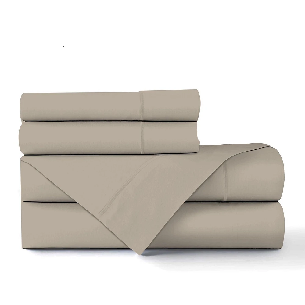 Ensemble de draps en coton égyptien 600 fils Johnson Home
