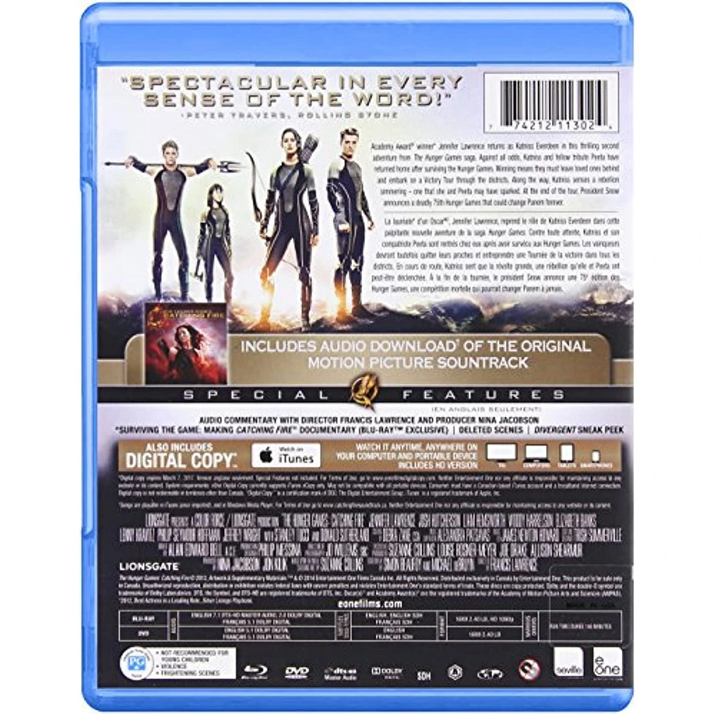 Hunger Games, Catching Fire Édition Collector - Combo Blu-Ray + Bande Originale