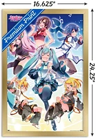 Hatsune Miku - Group Wall Poster, 14.725" x 22.375"