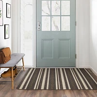 Tapis Cripston Umber de 3 pi x 4 pi Protège les planchers de saleté, sel et débris.