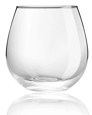 Spirits Stemless Crystal Wine Glasses 15 oz - Set of 4