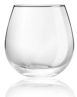 Spirits Stemless Crystal Wine Glasses 15 oz - Set of 4