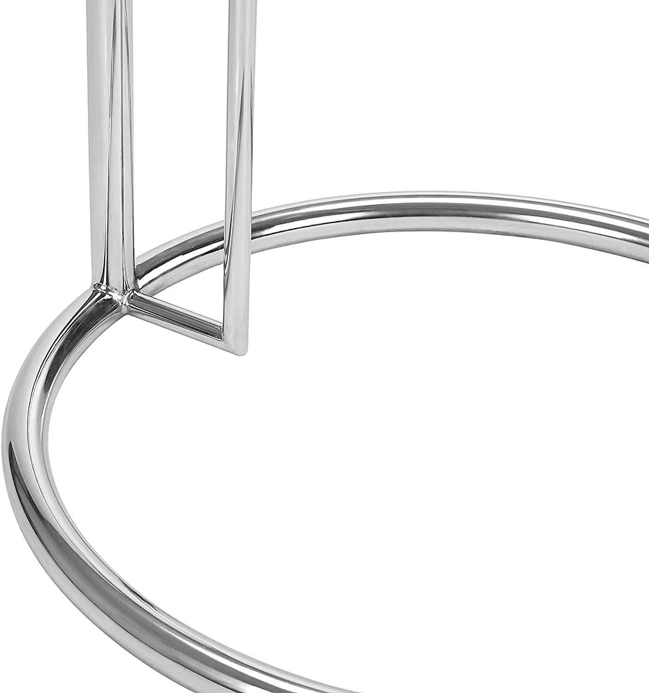 Nicer Furniture table de bout en verre d'Eileen Grey