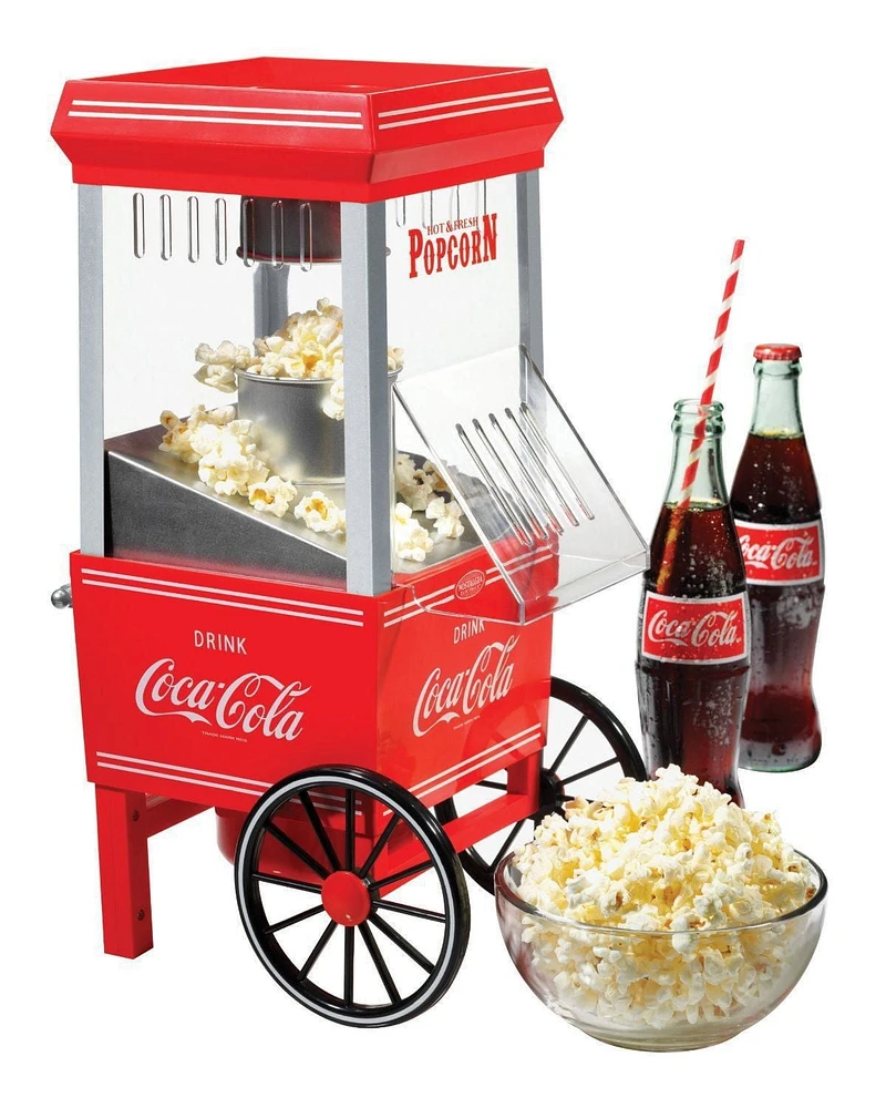 Éclateur de maïs soufflé Coca-Cola de Nostalgia Electronics