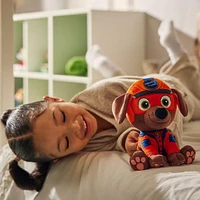 PAW Patrol Jungle Pups, Peluche Zuma de 20,3 cm, animal en peluche pour les garçons et les filles à partir de 3 ans