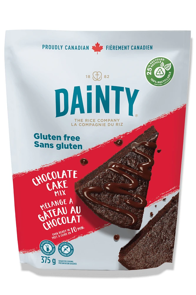 CHOCOLATE CAKE MIX - FRENCH DAINTY MÉLANGE GÂTEAU CHOC